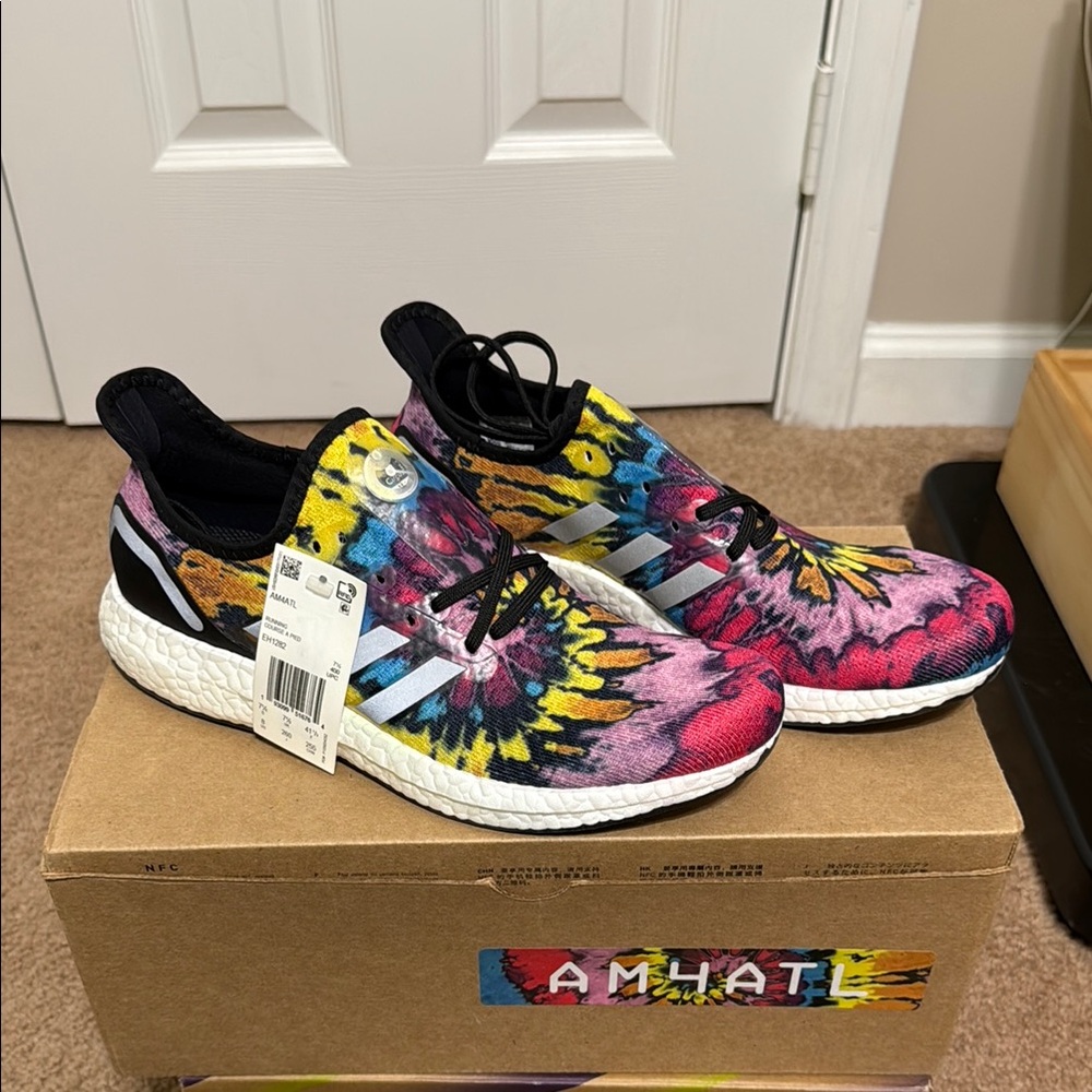 Adidas Multicolor Tie-Dye Sneakers